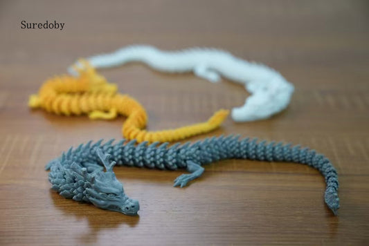 3D Printed Dragon Traditional Chinese Loong